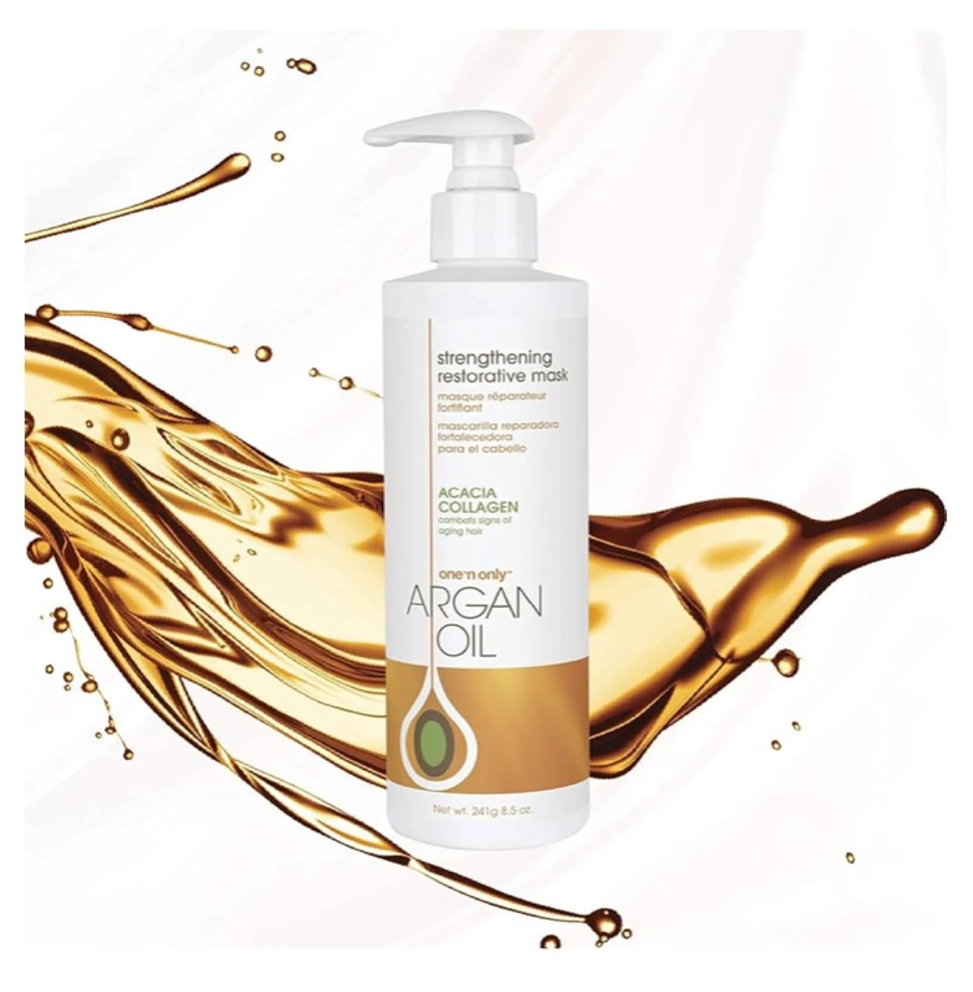 Argan Oil Strengthening Restorative Hair Mask 8.5 oz - photo 4