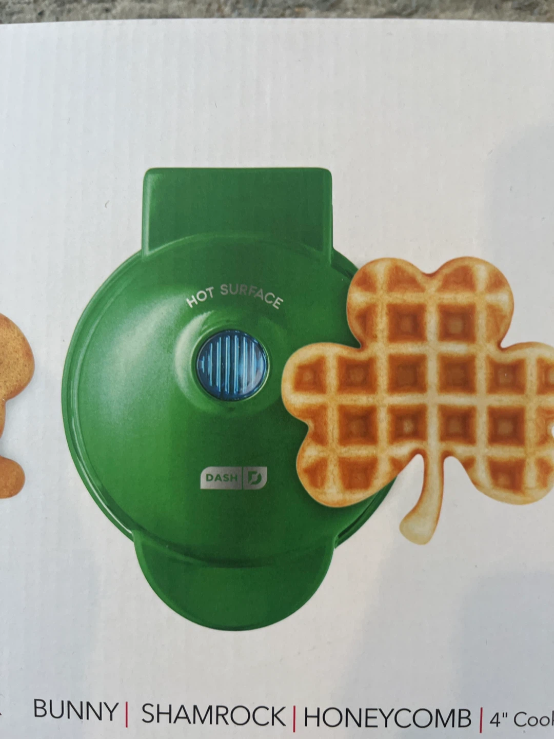 3 Pack Waffle Maker Set - Bunny, Shamrock, Honeycomb - photo 3