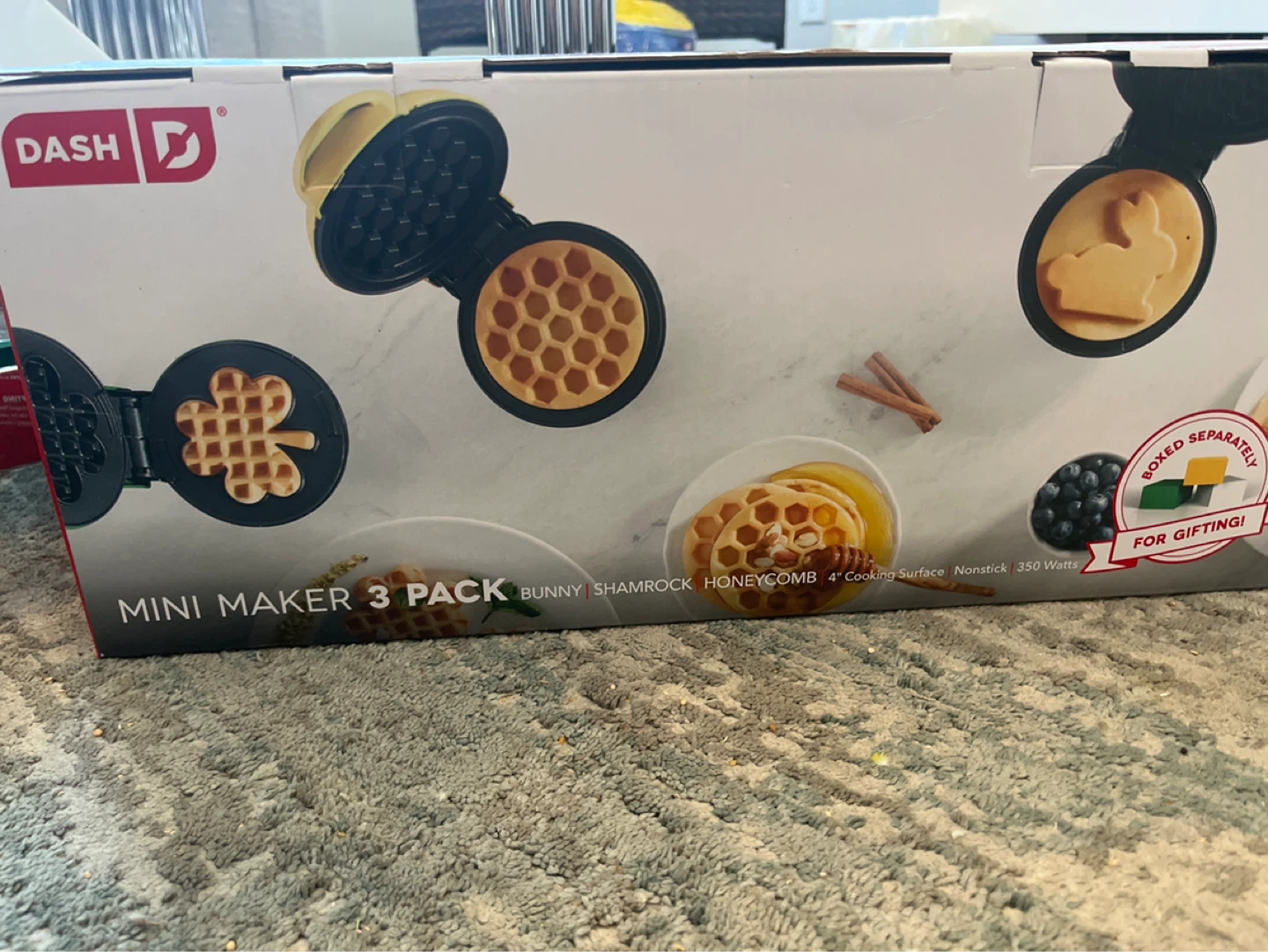 3 Pack Waffle Maker Set - Bunny, Shamrock, Honeycomb - photo 5