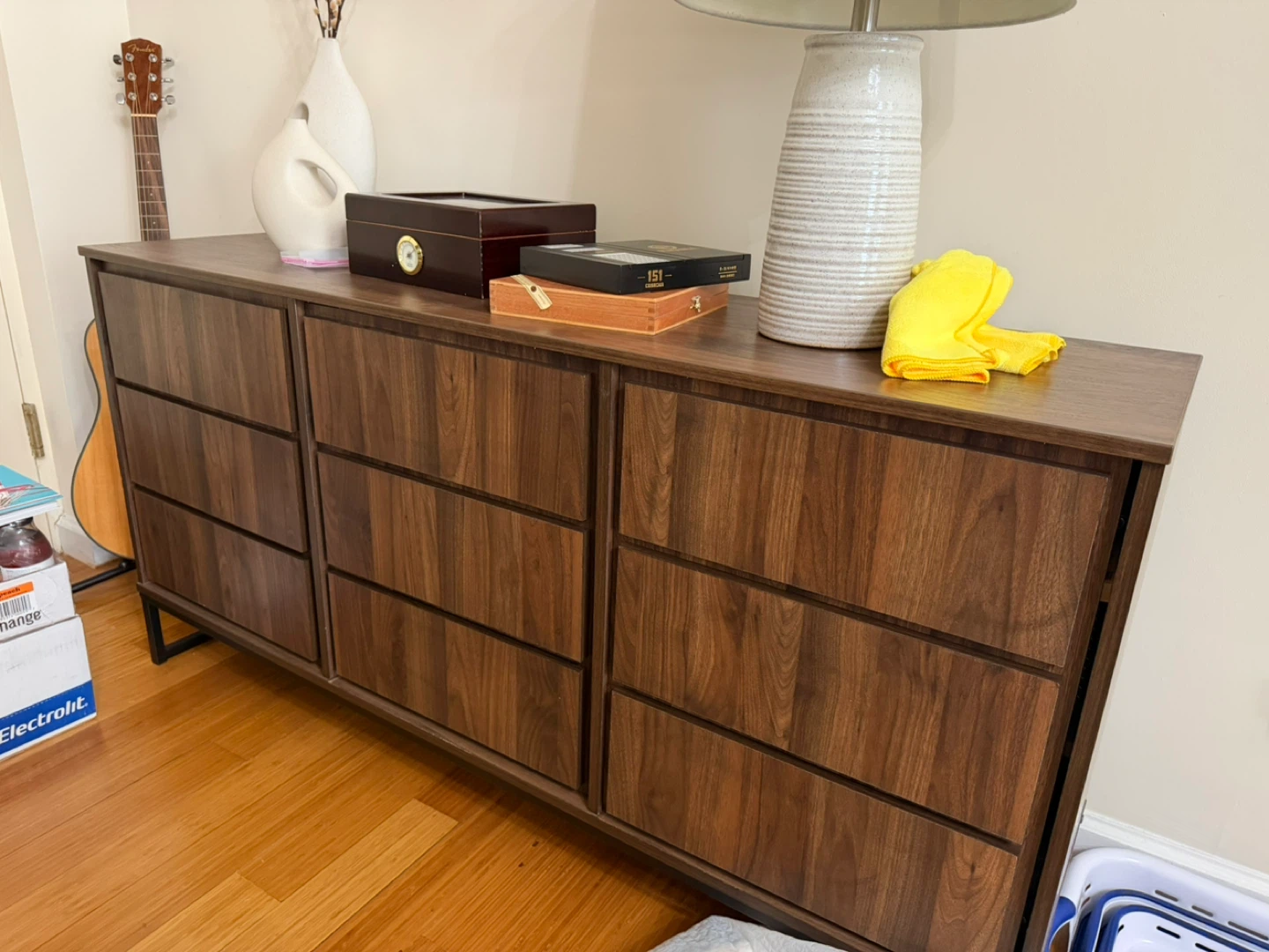 Dark Wood console table