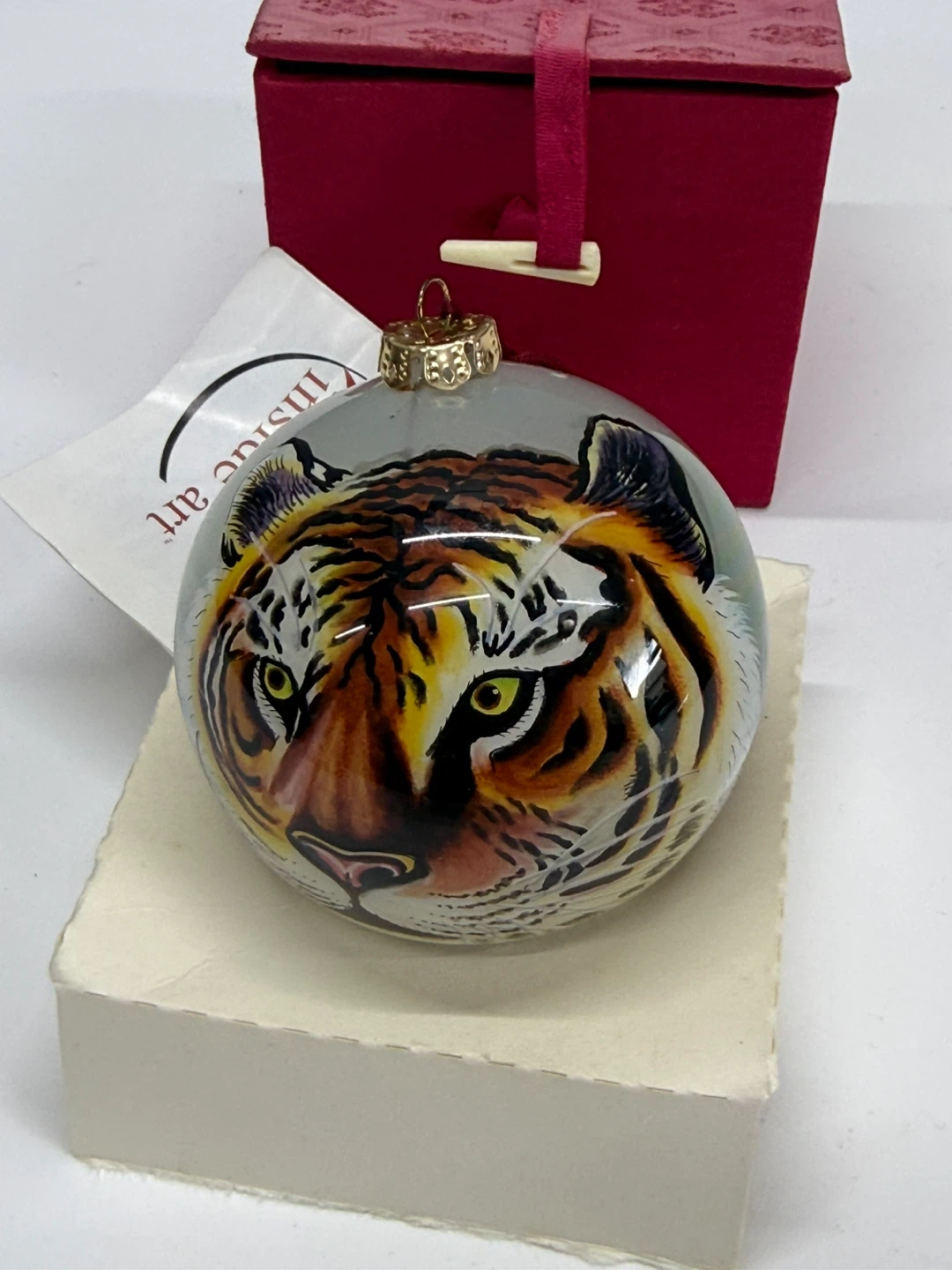 Figi "Brookfield Zoo Shop" Tiger Ornament