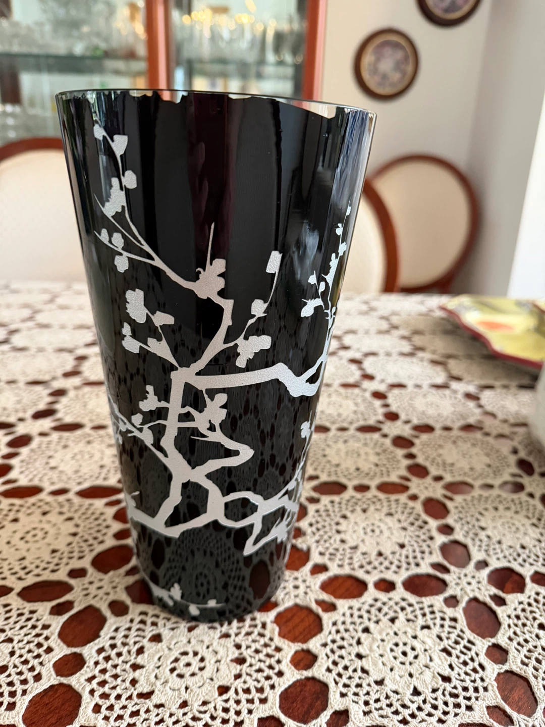 Abbott floral vase