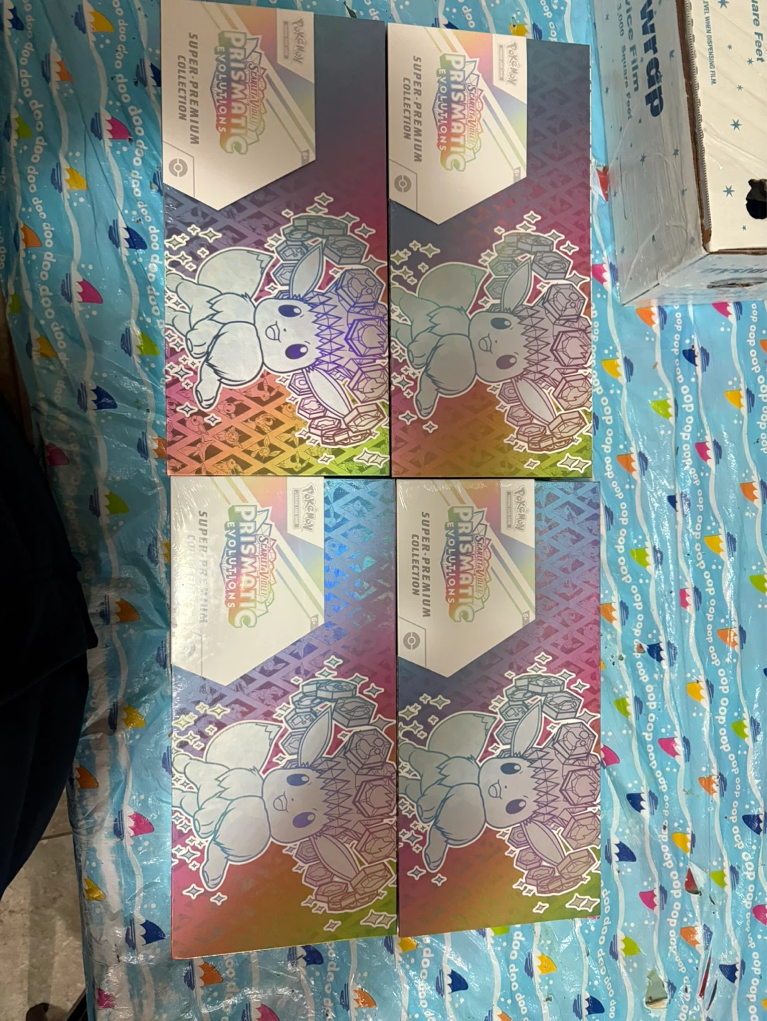 Prismatic Evolutions Super Premium Collection (4 Boxes)