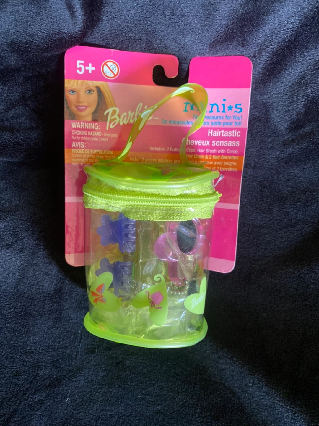 Vintage 1999 Barbie Mini*s Hairtastic Gift Set -  (New in Box)