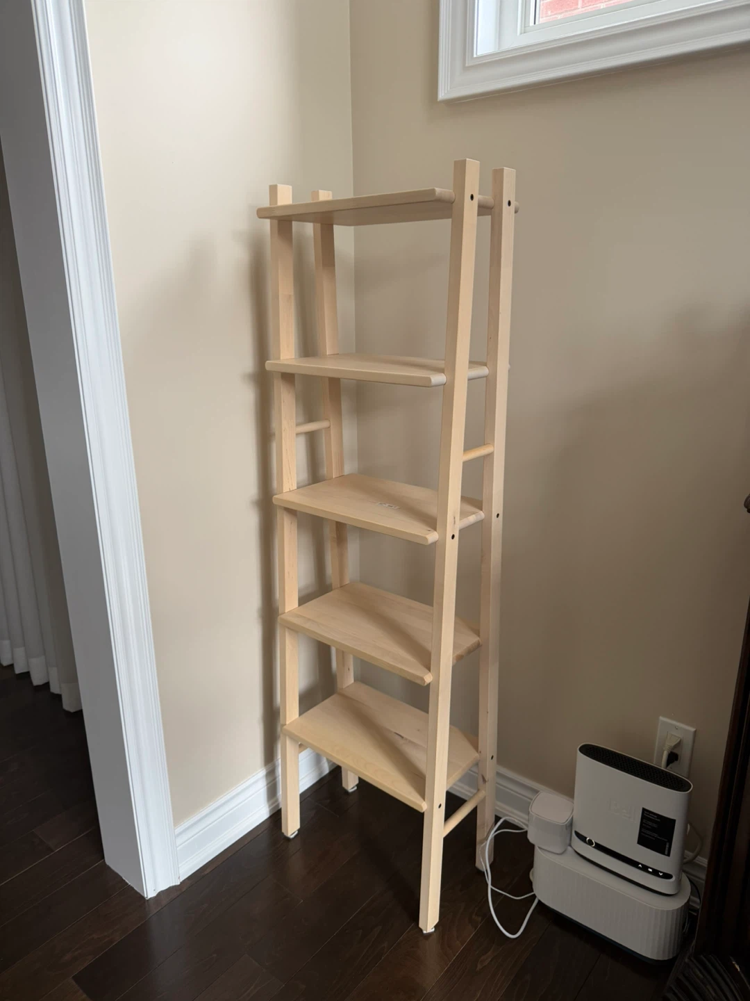 Wooden Ladder Shelf - photo 2