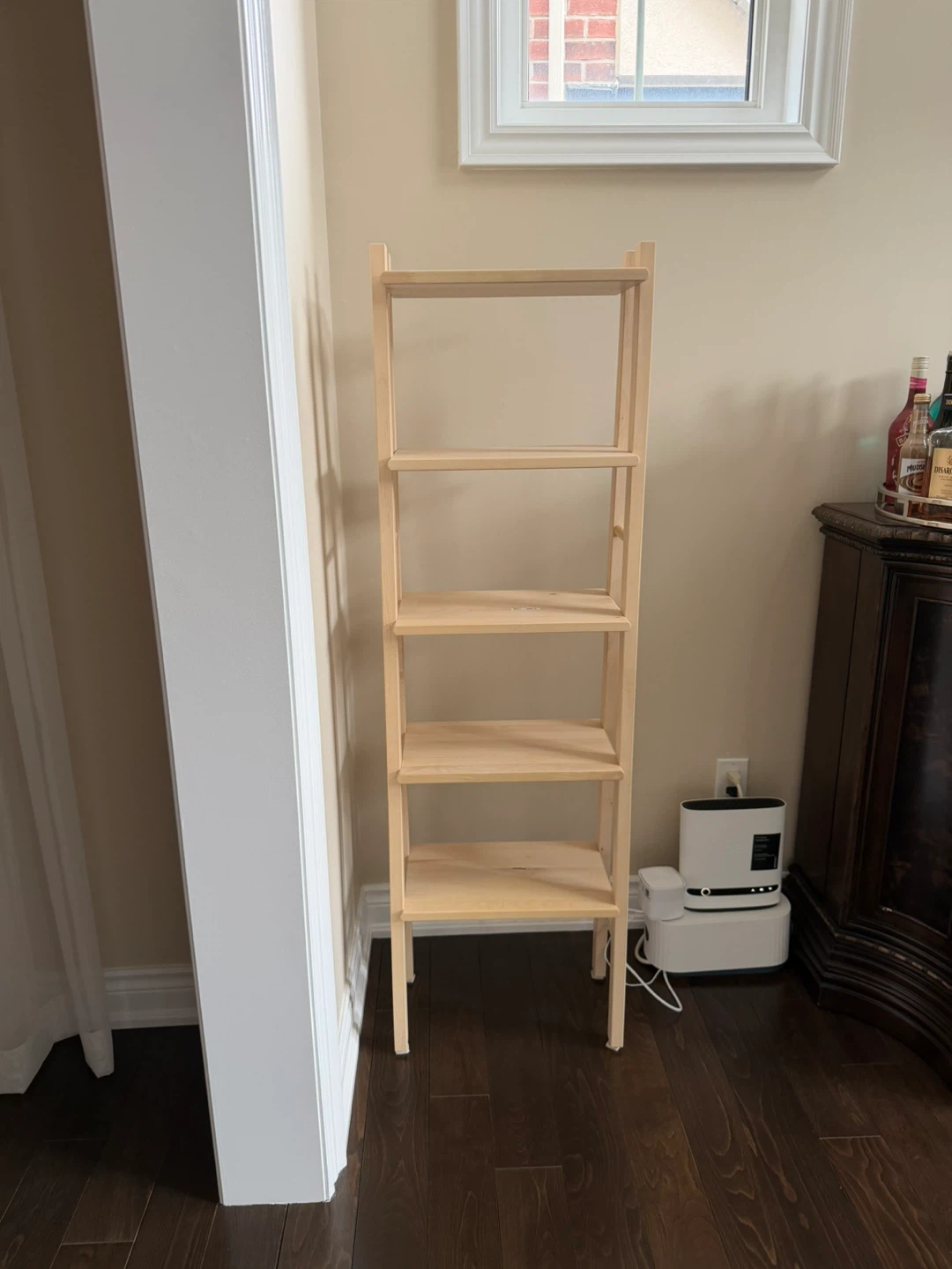 Wooden Ladder Shelf