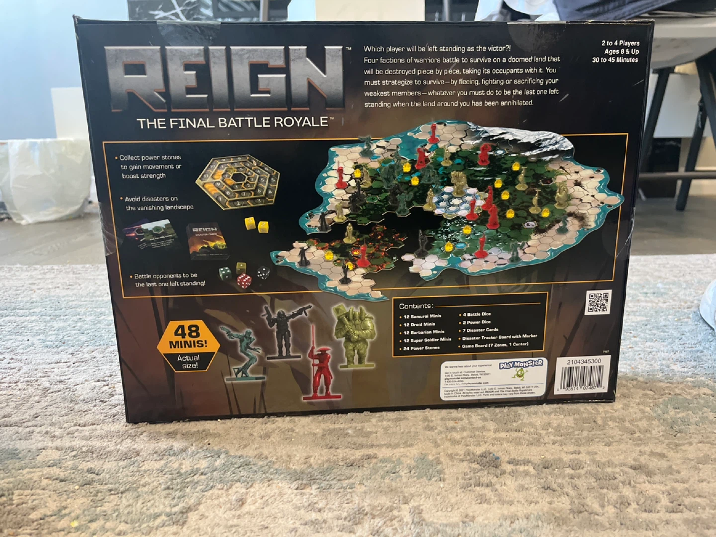 Reign The Final Battle Royale Board Game - photo 2