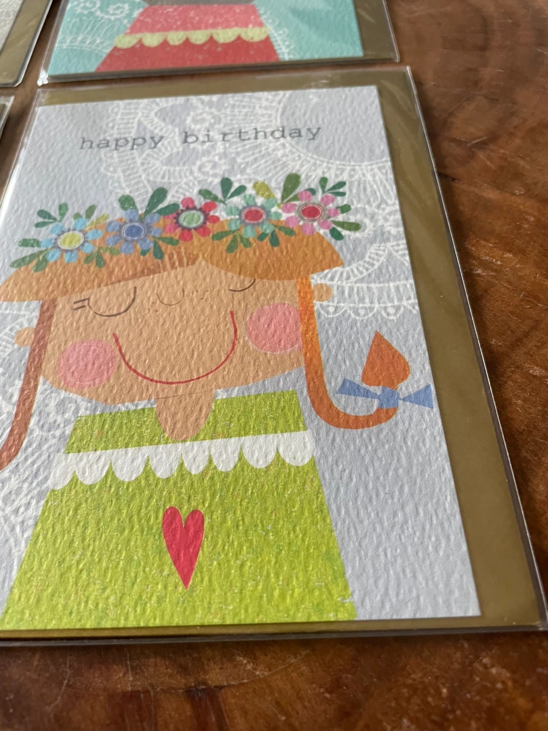 Happy Birthday Cards set of 6  NEW - photo 2