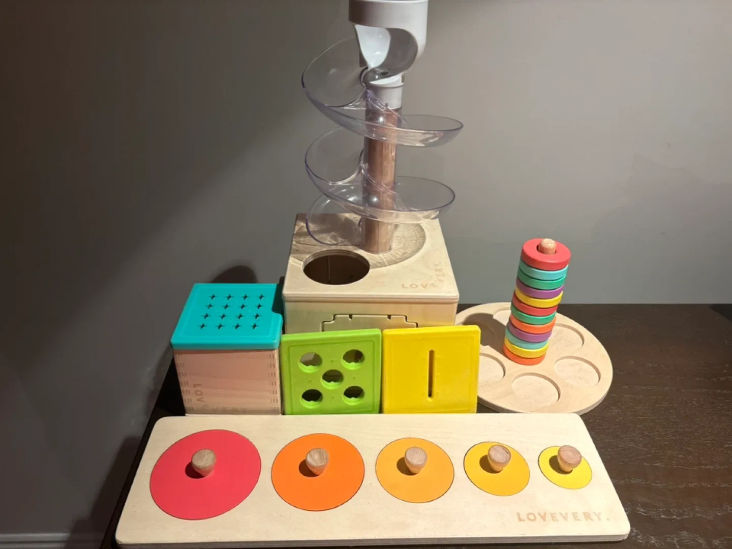 Lovevery Wooden Baby Toy Set
