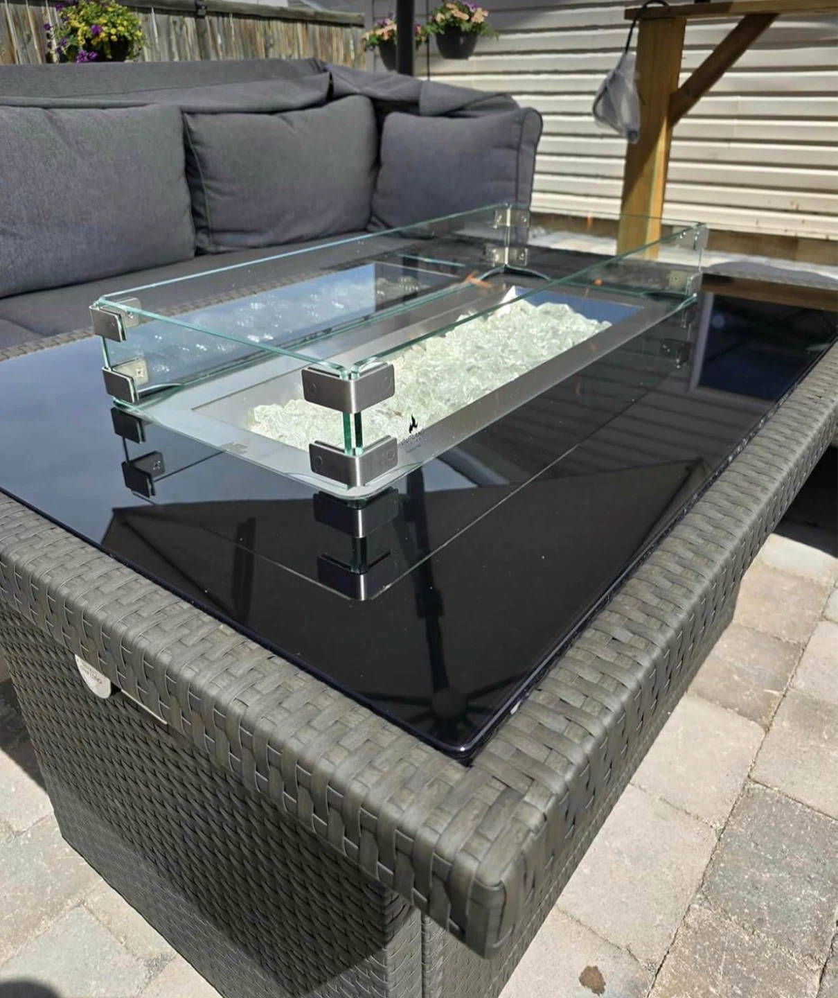 Fire Table with Extra Accessories