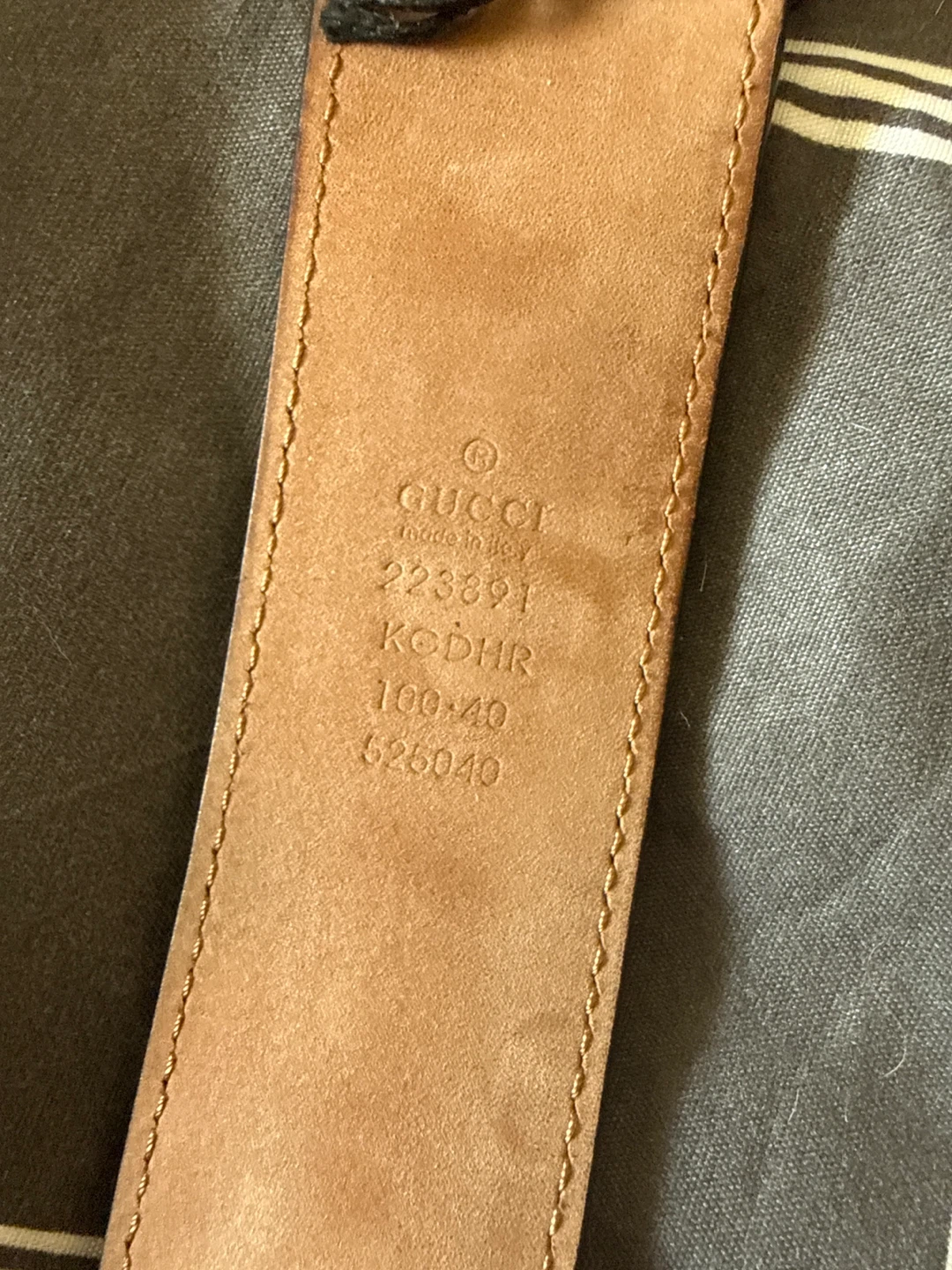 Gucci Web Belt with GG Buckle - photo 5