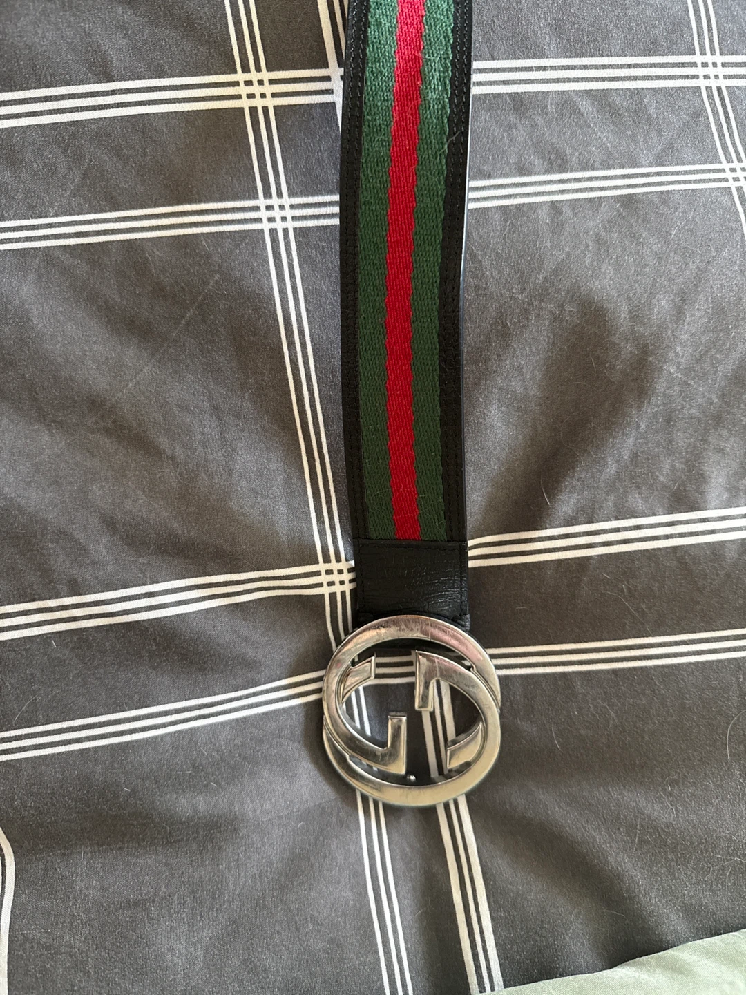 Gucci Web Belt with GG Buckle - photo 4