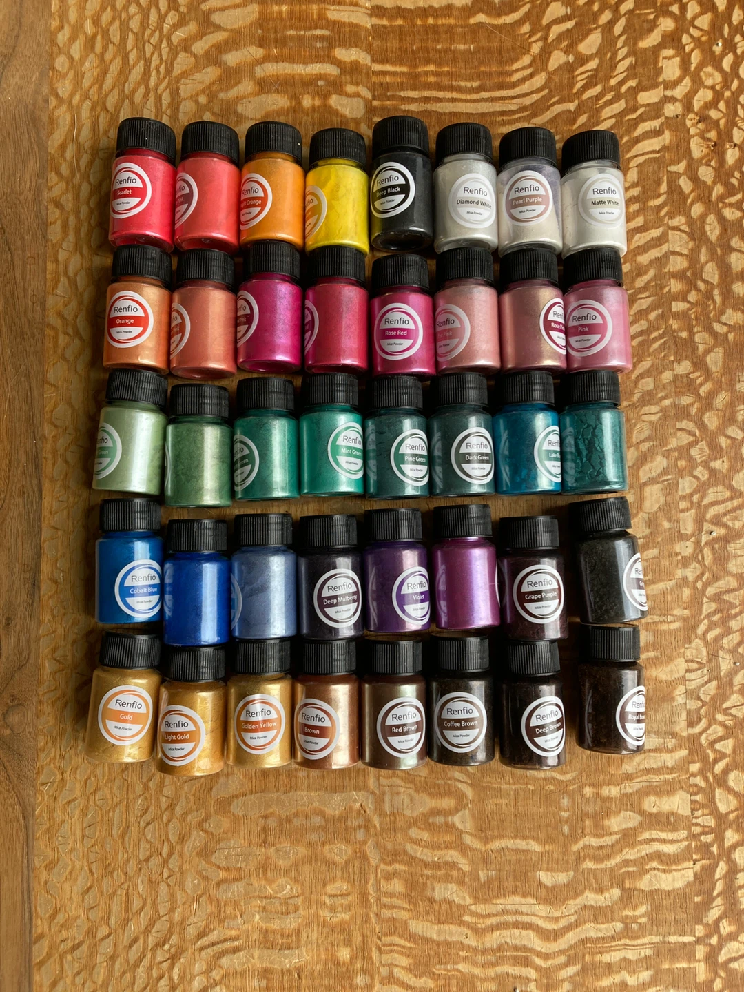 Set of 40 New Mica Powders