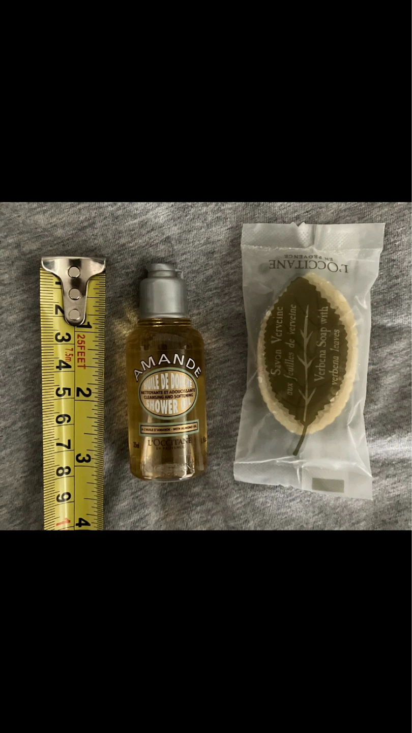 L'Occitane Almond Shower Oil & Verbena Soap Mini Travel Size🧴🧼🇫🇷