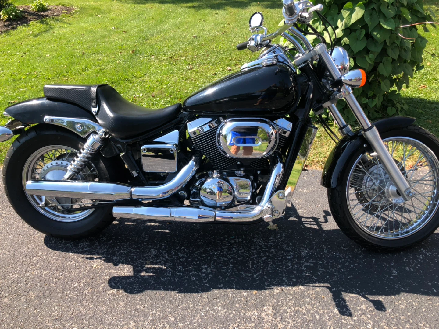 Honda Shadow 750 Motorcycle