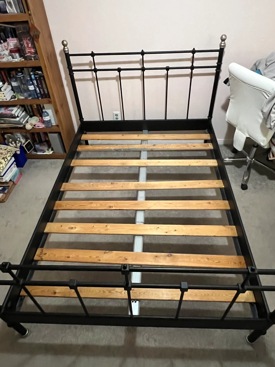IKEA SKORVA Bed Frame with Slats