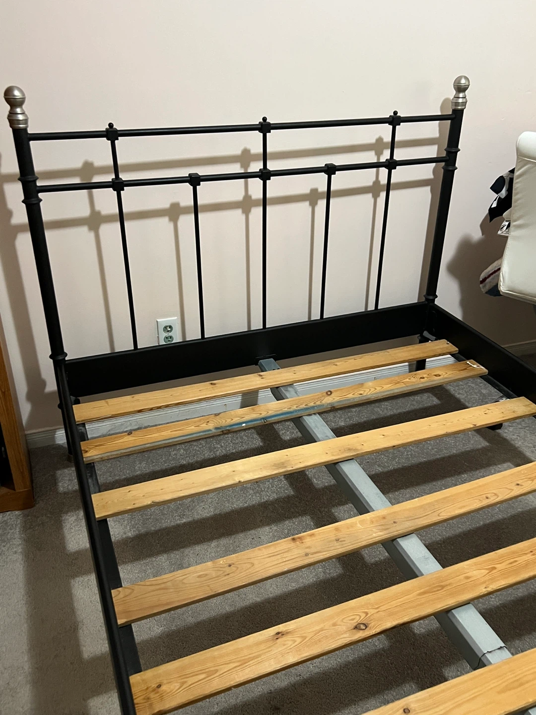 IKEA SKORVA Bed Frame with Slats - photo 2
