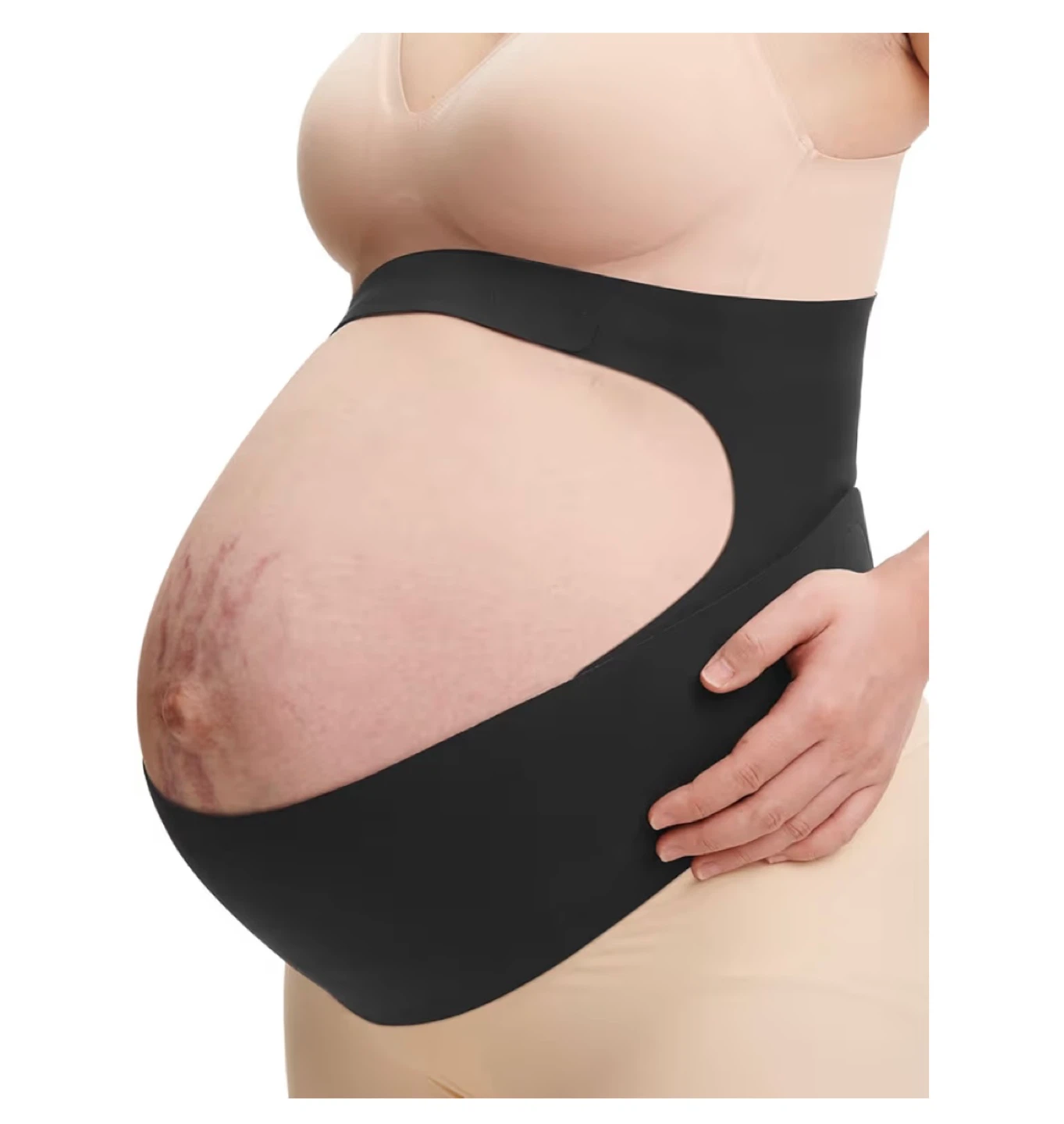 Momcozy Ultimate Comfort Pregnancy Belly Band - Black