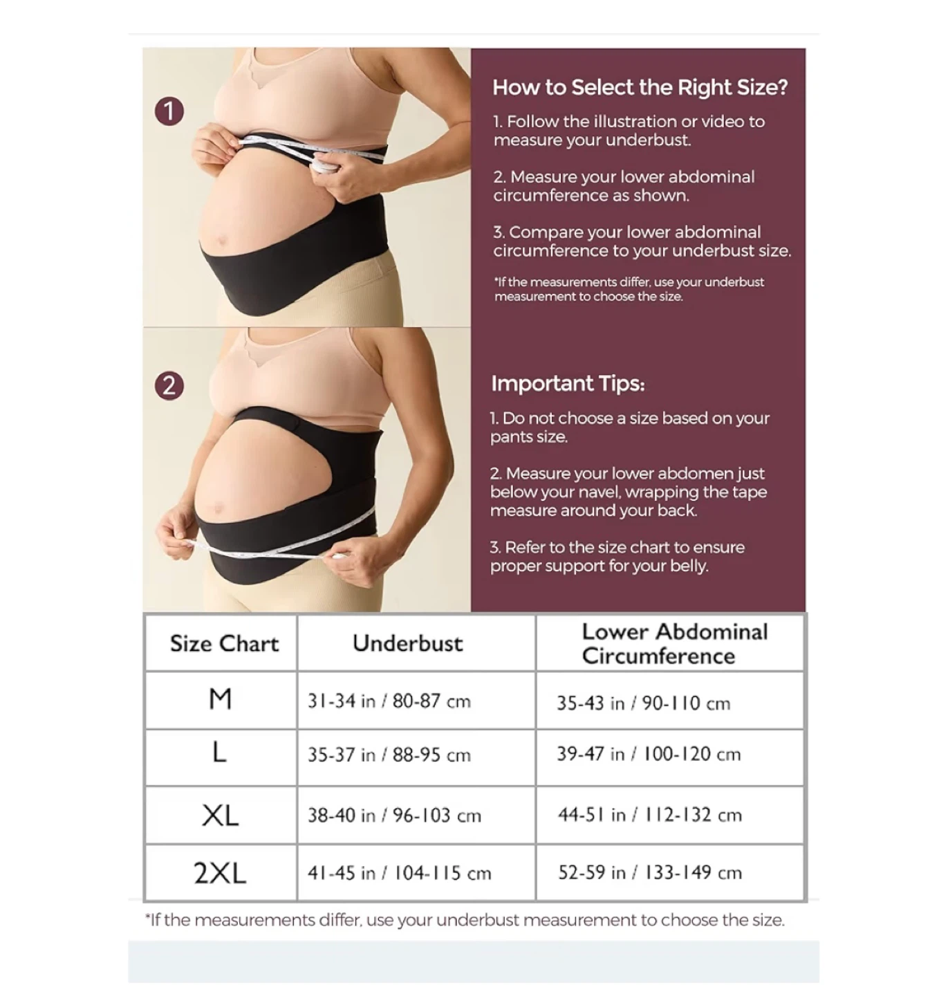 Momcozy Ultimate Comfort Pregnancy Belly Band - Black - photo 3