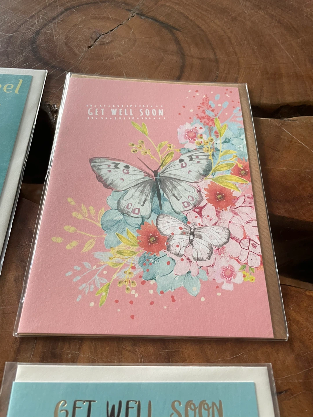 Get Well Soon Card collection of 4 NEW - photo 4