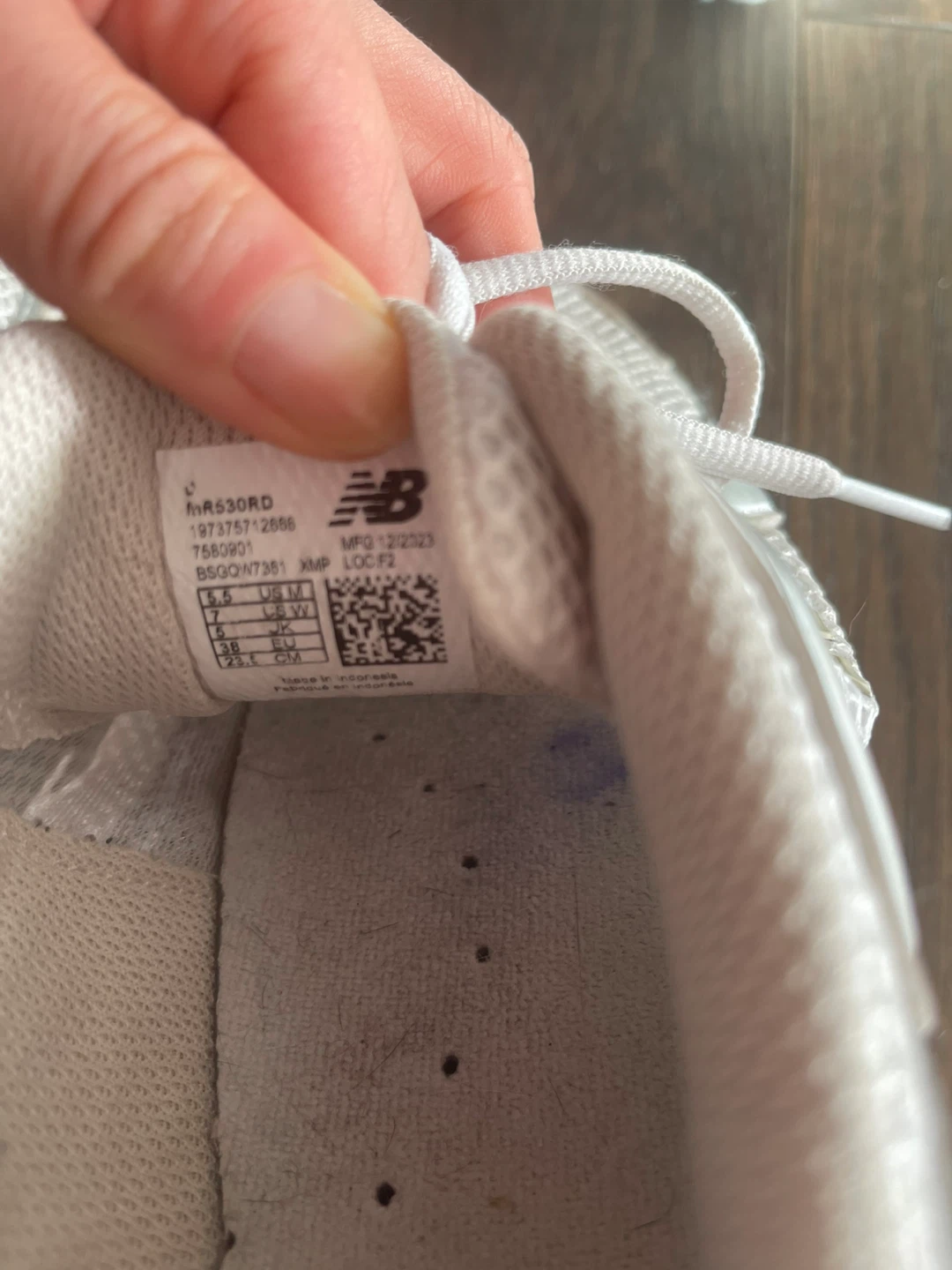 New Balance Women's 530 Sneakers White/Silver Size 7 - photo 4