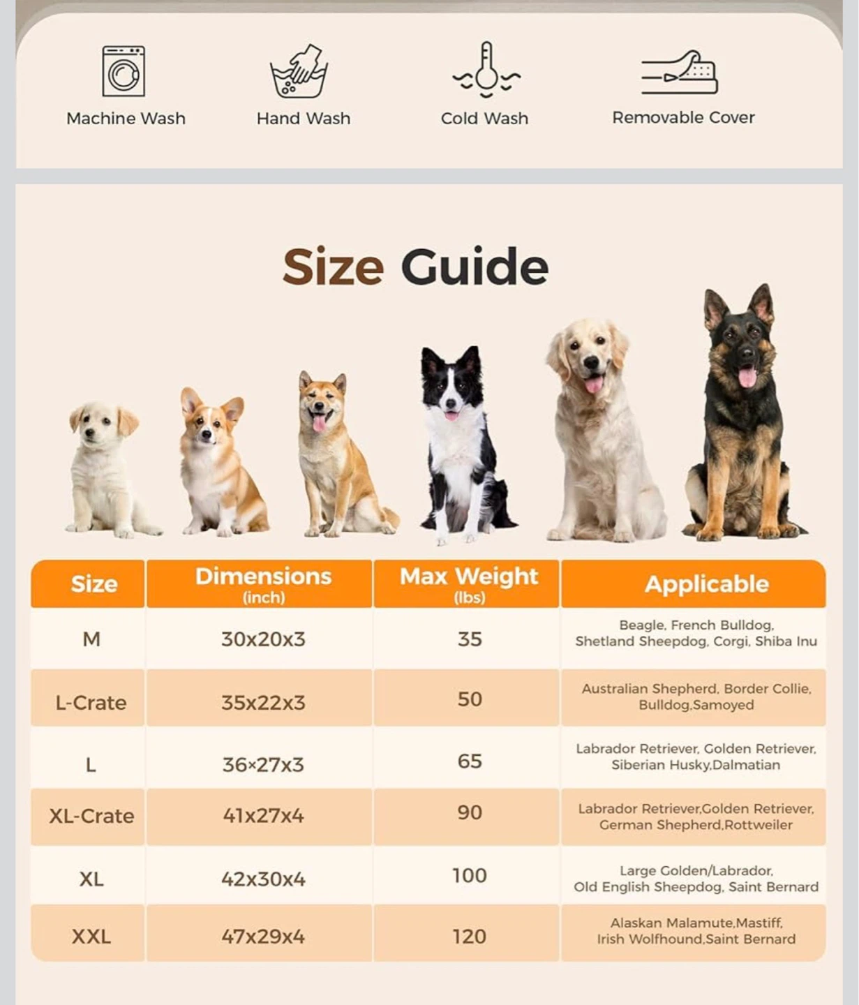 Dog Bed M - "Live Cozy Love Pets" Brand - photo 4