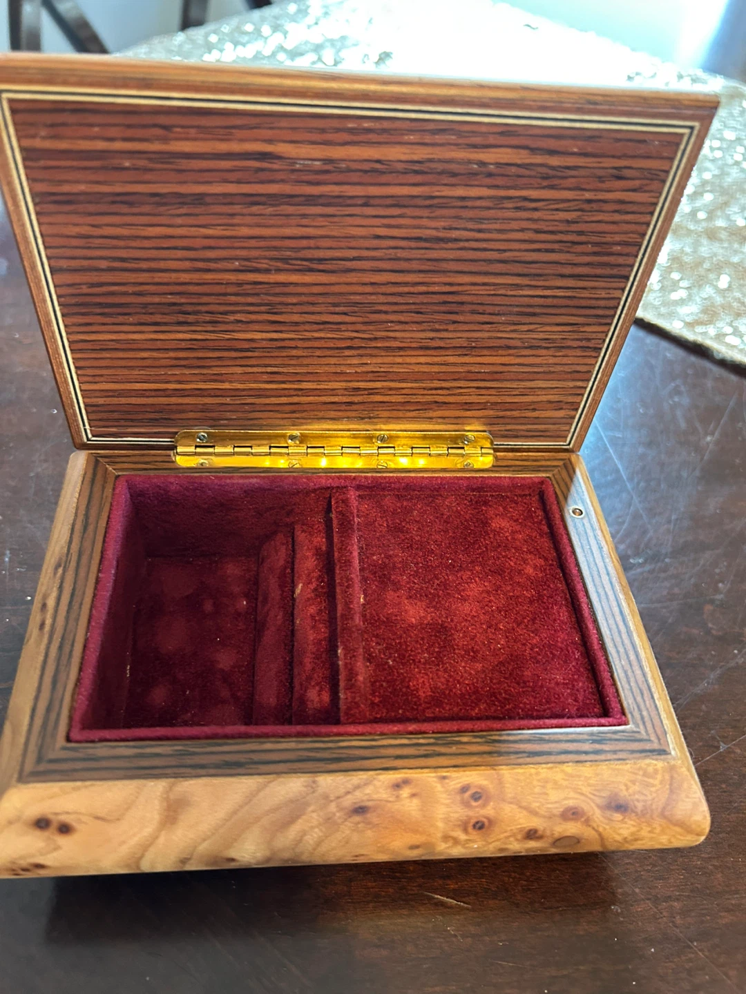 Vintage "The Night" Swiss Musical Movement Jewelry Box - photo 2