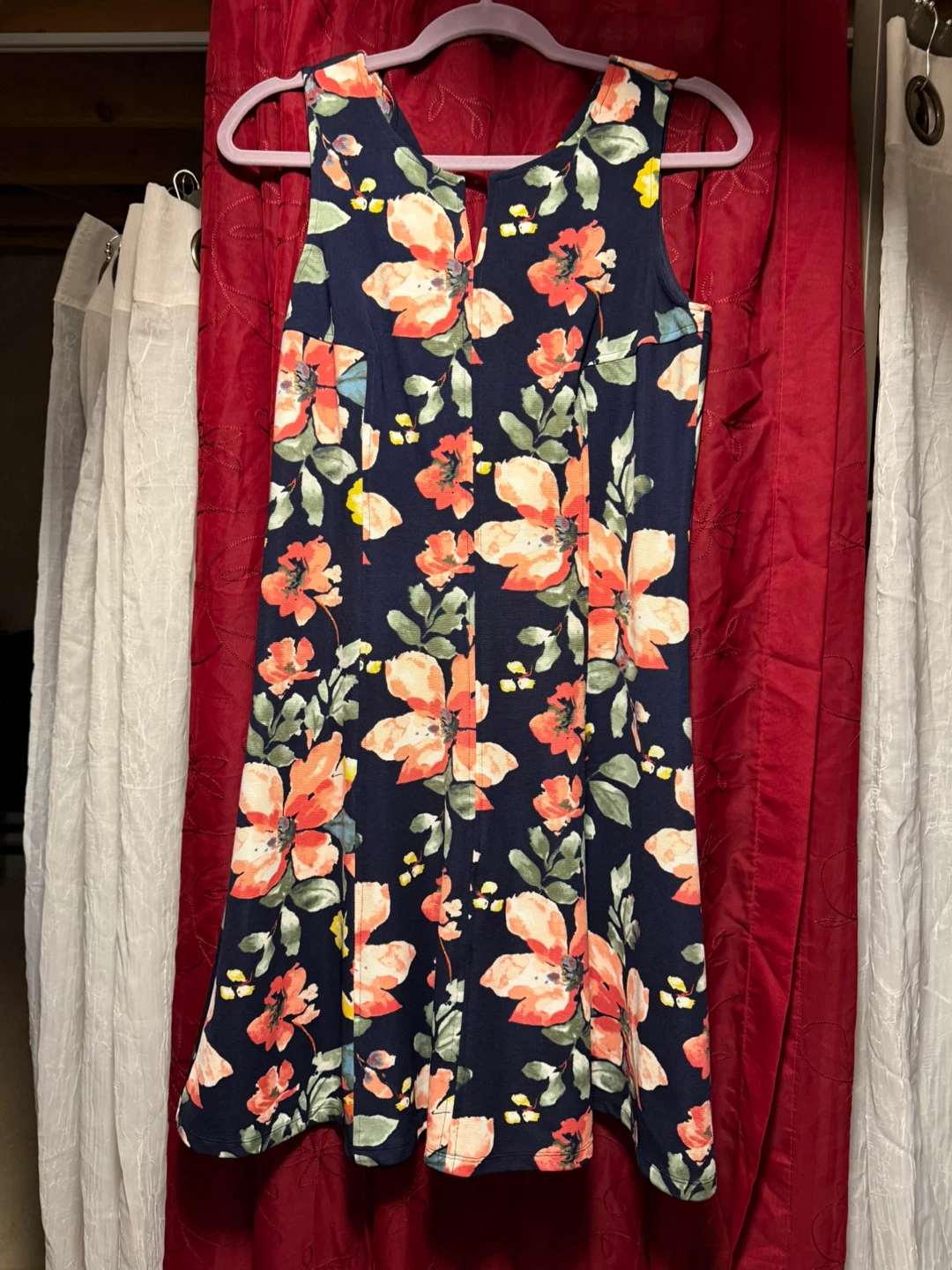 IVE NEW YORK Floral Sleeveless Dress Size 6 - photo 3