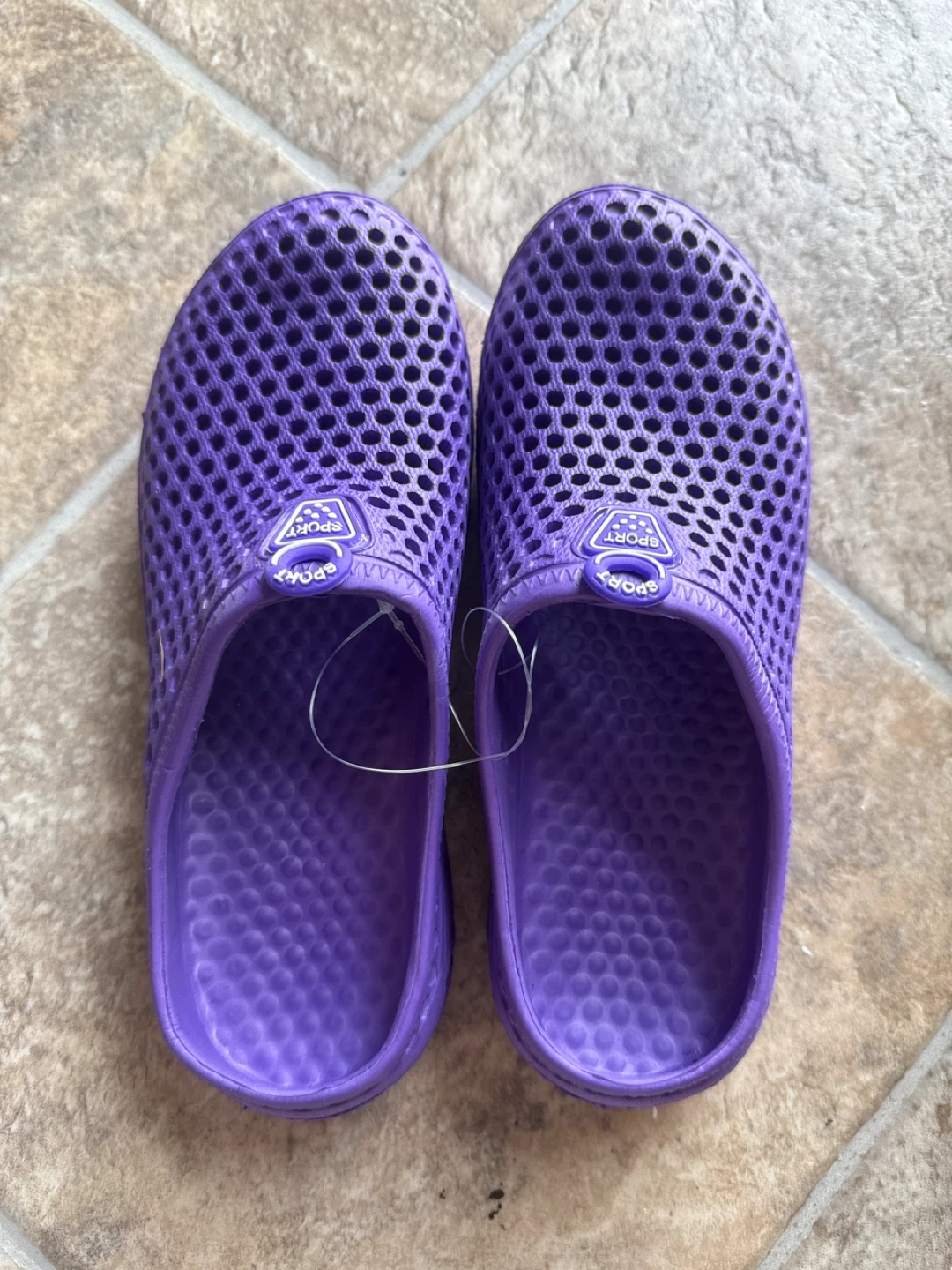 Purple Sport Clogs