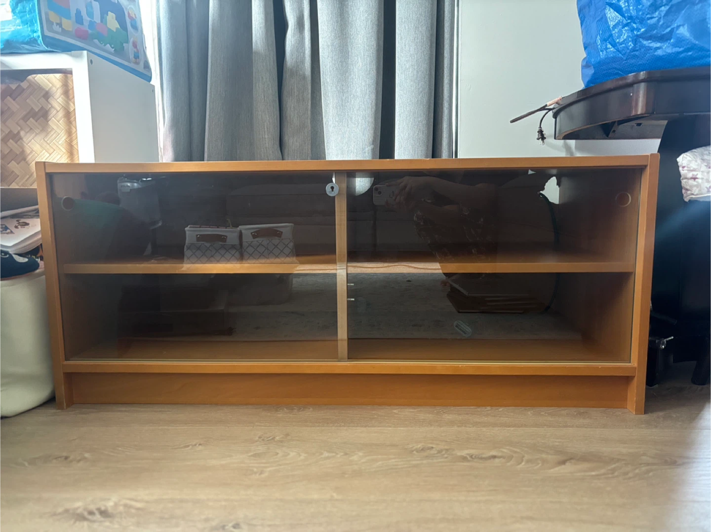 Wooden Media Console!