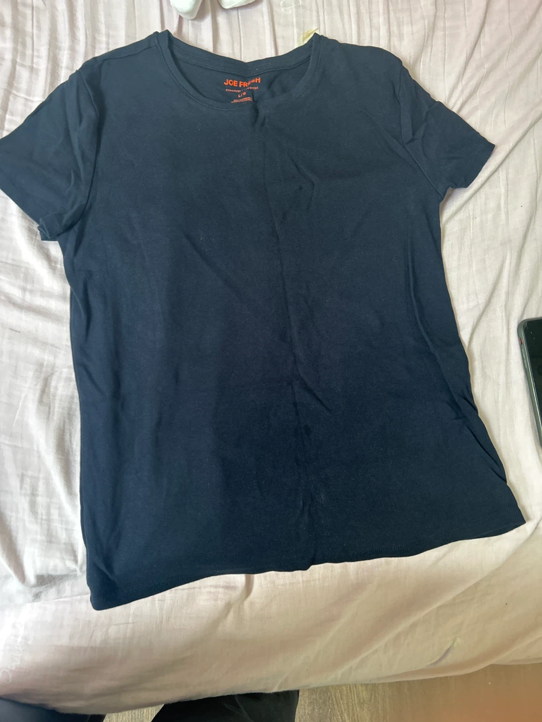 Joe Fresh Black T-Shirt - Size L/G