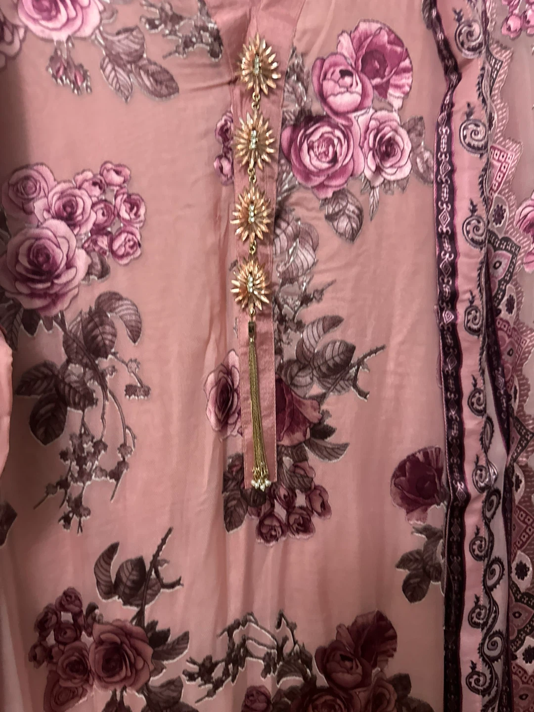 Pink Floral Print Outfit - photo 2
