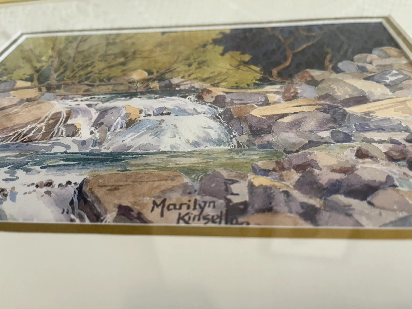 Art- Print of an Original Watercolour by Marilyn Kinsella - photo 3