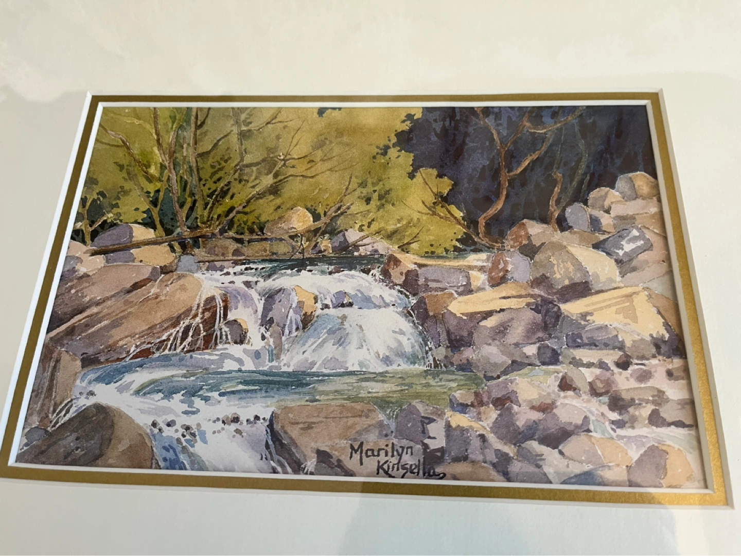 Art- Print of an Original Watercolour by Marilyn Kinsella - photo 5