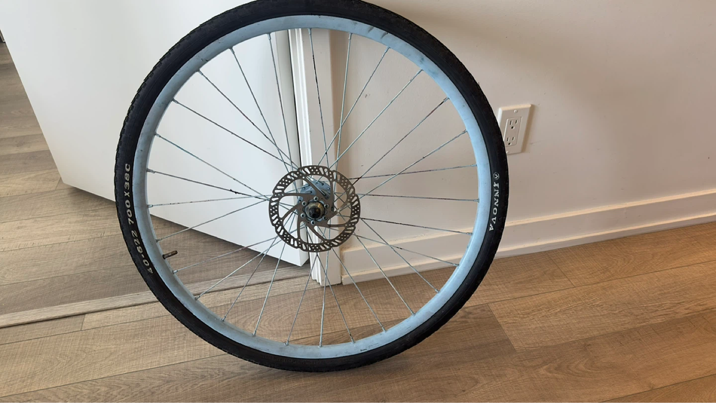 700c Bike Wheel with Disc Brake Rotor and Innova Tire - photo 2