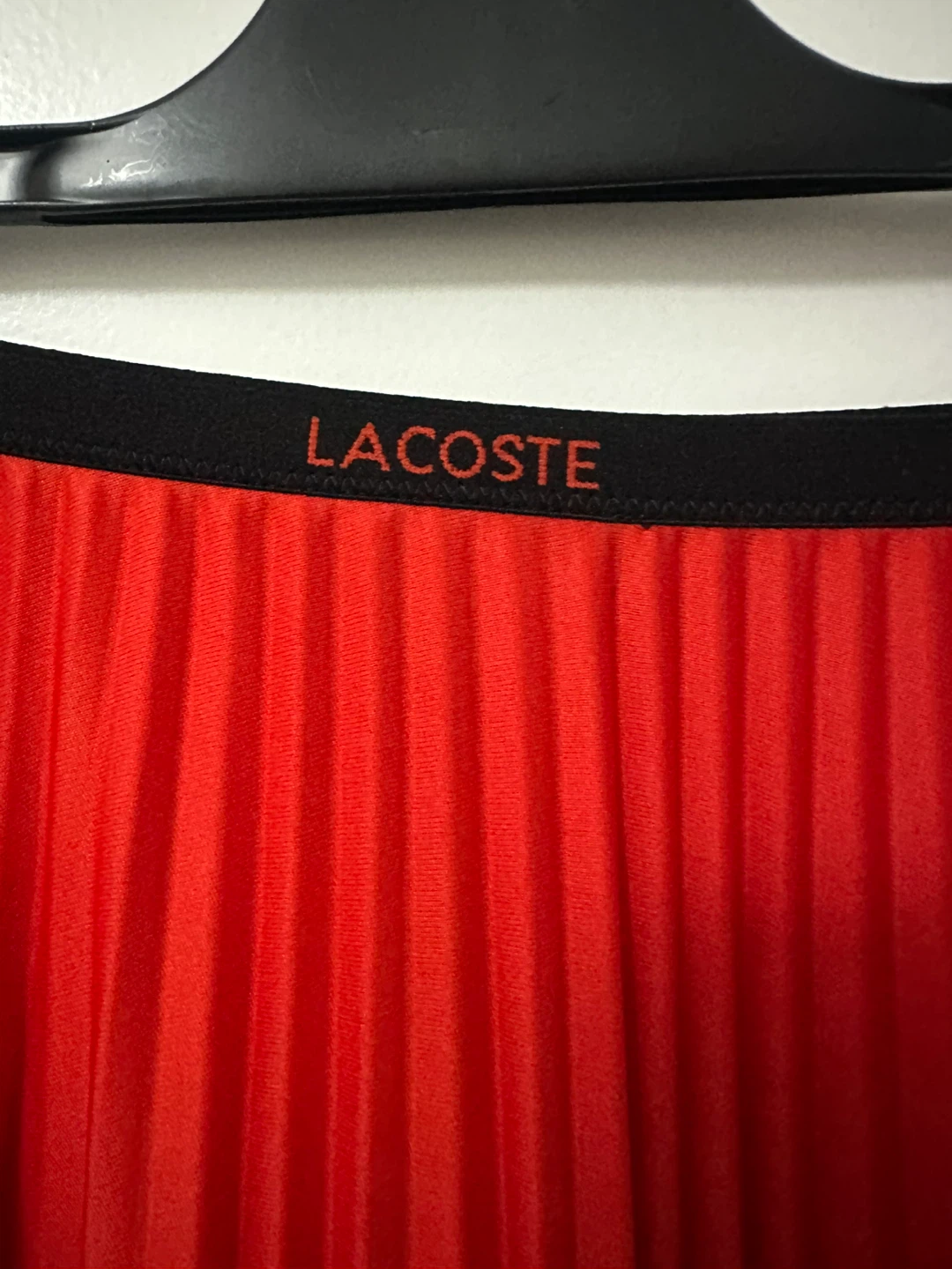 Lacoste Pleated Skirt - Red coral - XL