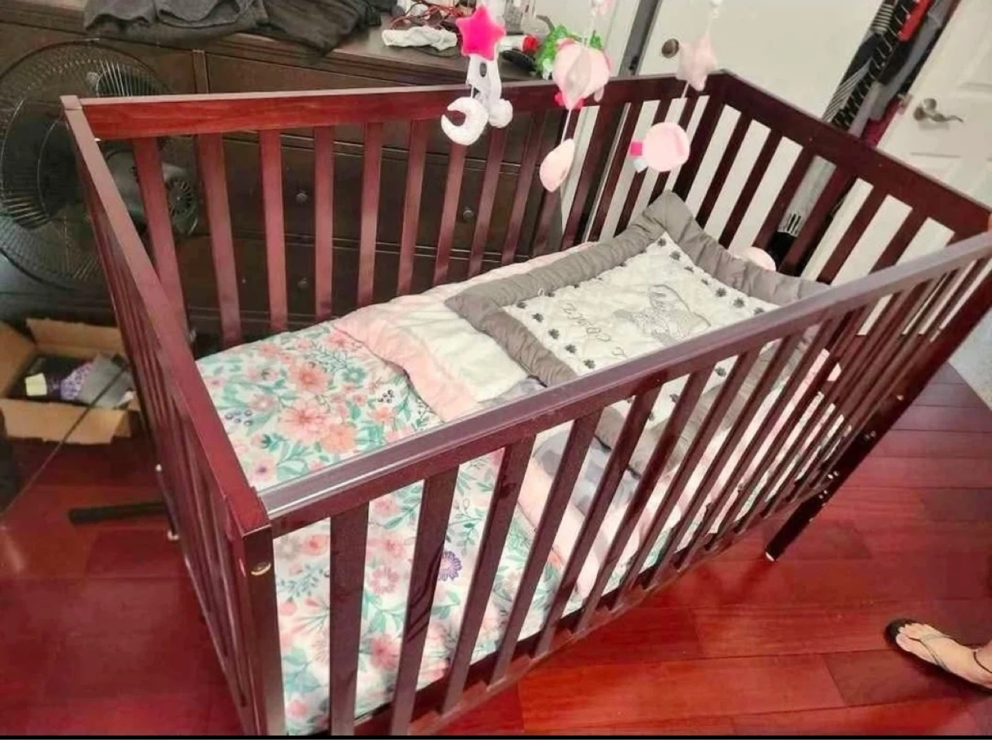 Wooden Crib for toddlers