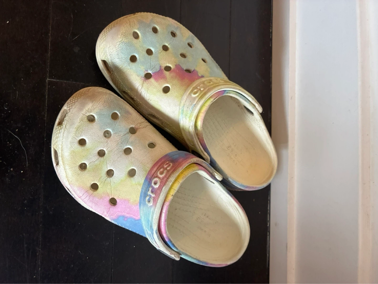 Crocs Tie-Dye Clogs - Child Size 12
