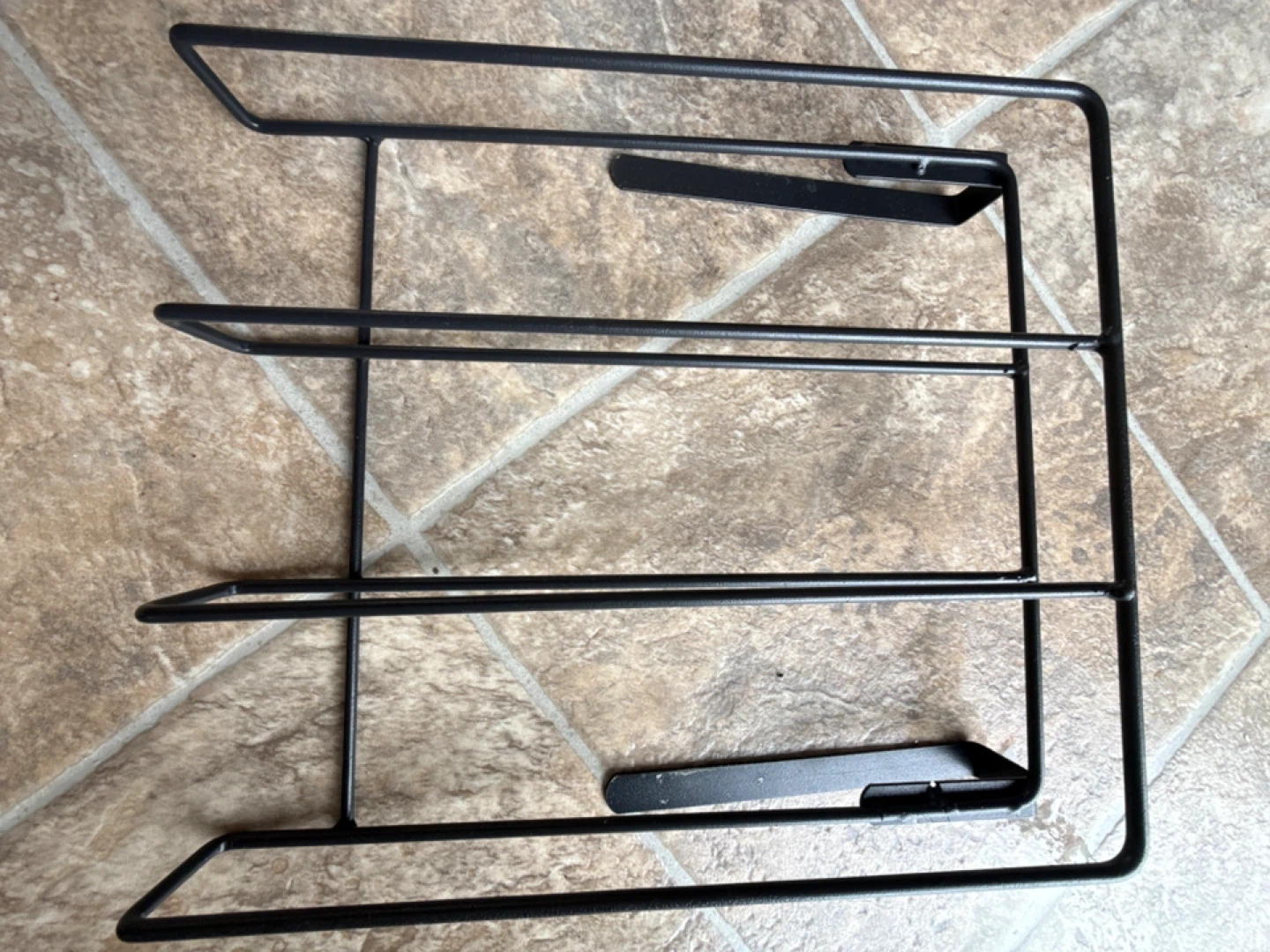 Black Wire Storage Rack