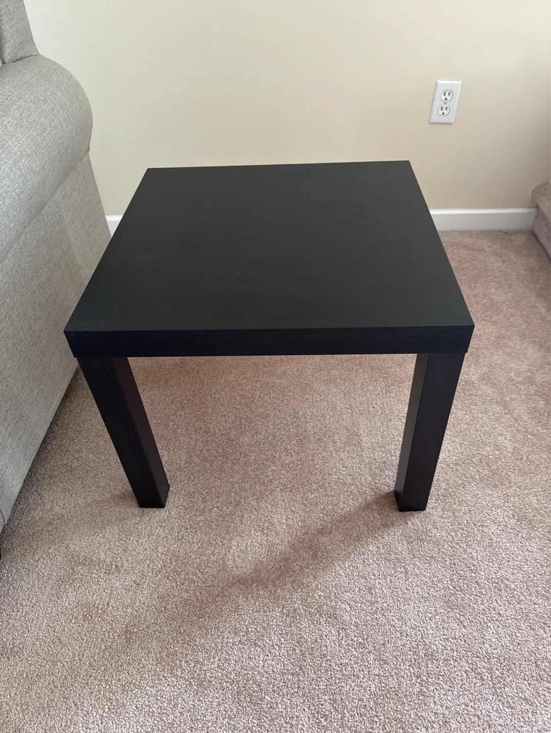 Black End Table
