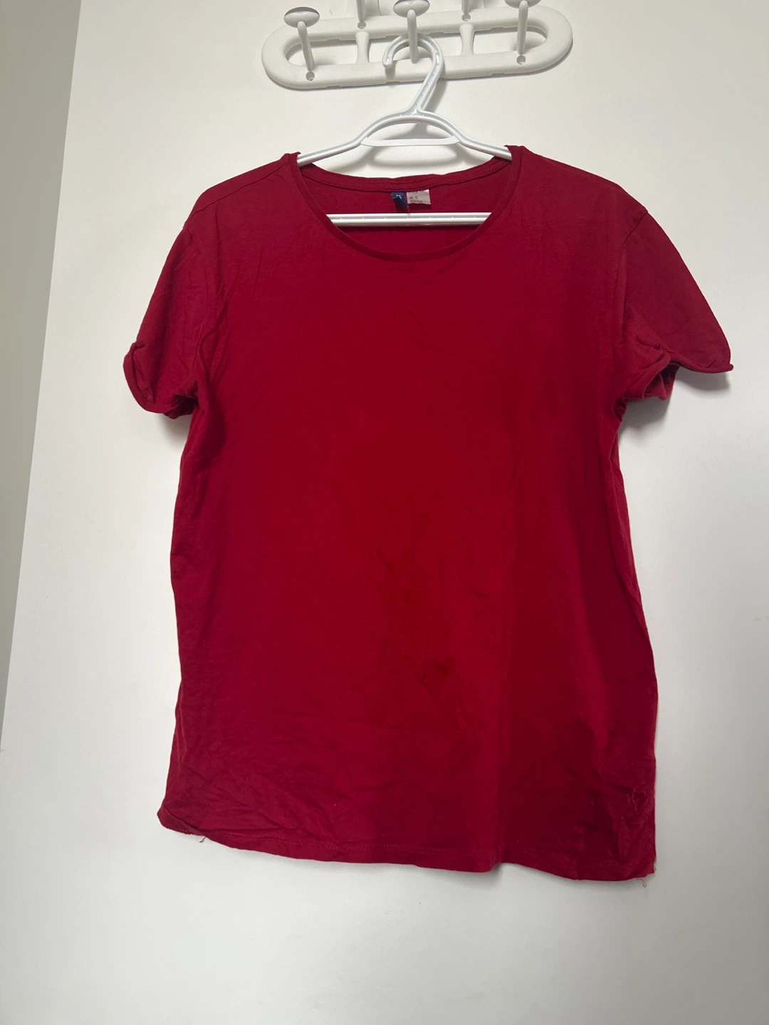 Divided Red T-Shirt - Medium