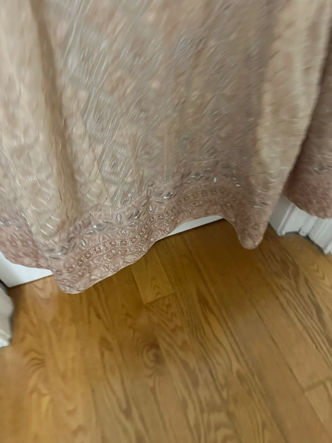 Embroidered long dress - photo 3