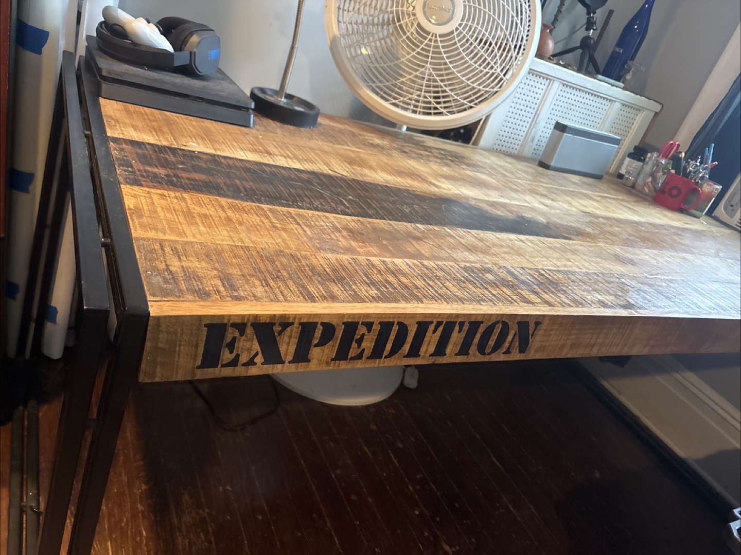 Large Wood Table (Dining, Painting, work) - photo 3