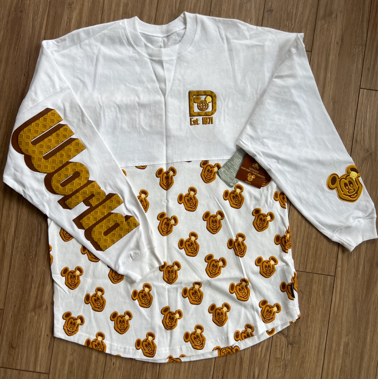 Disney Walt World Spirit Jersey - Waffle Mickey Design