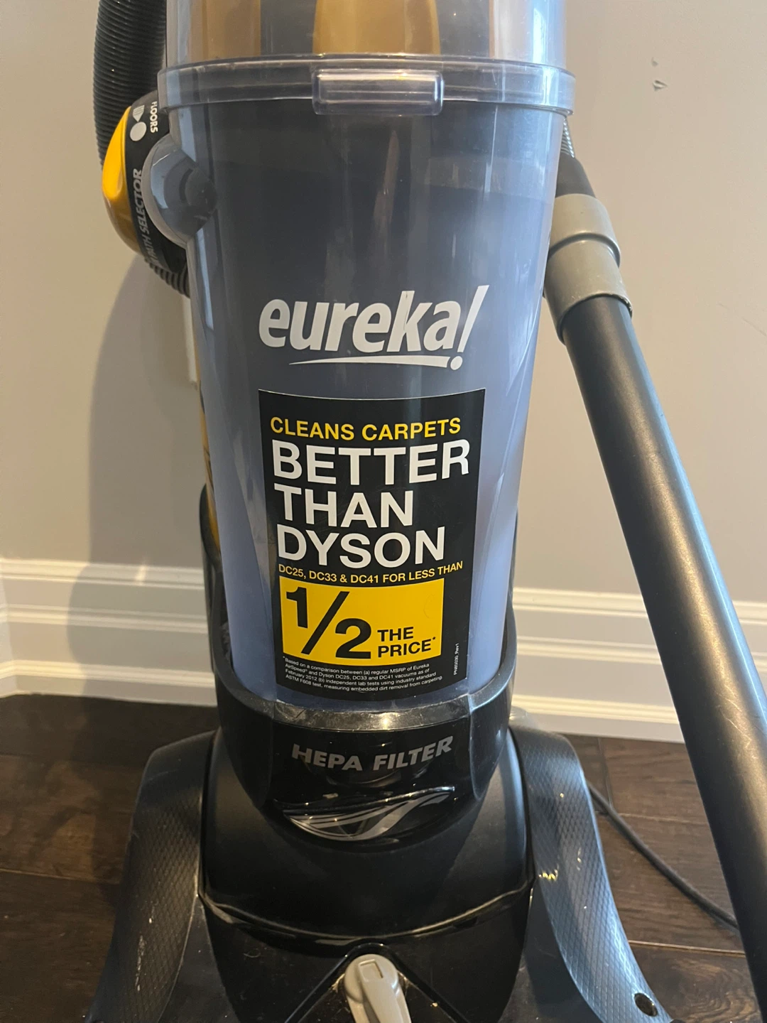 Eureka Air Speed Hepa Filter vacuum - photo 4
