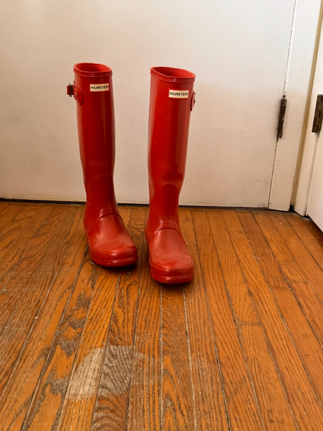 Hunter Original Tall Rain Boots - orange