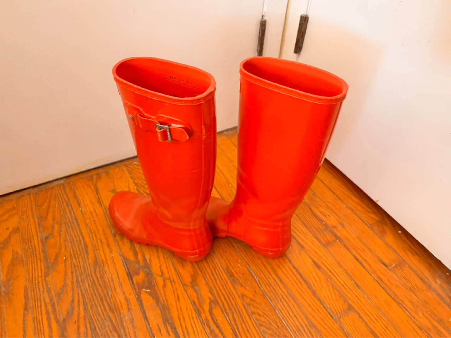 Hunter Original Tall Rain Boots - orange - photo 4