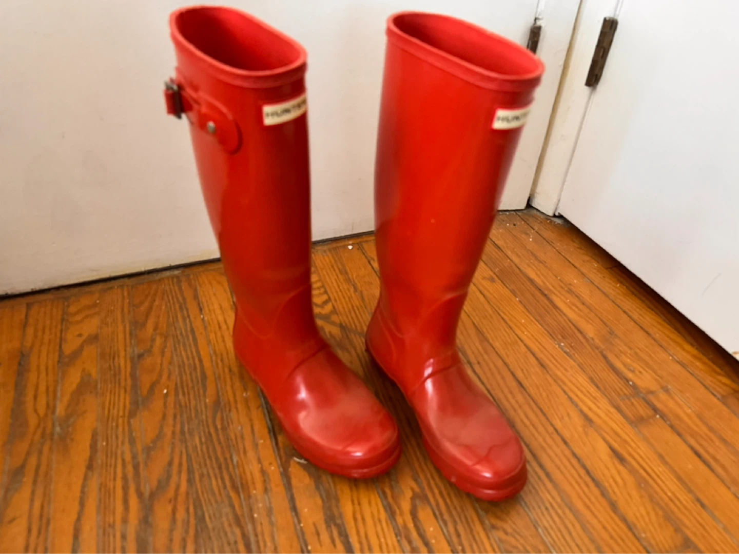 Hunter Original Tall Rain Boots - orange - photo 3