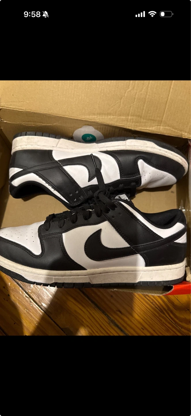 Nike Dunk Low Retro "Panda" - Size 9