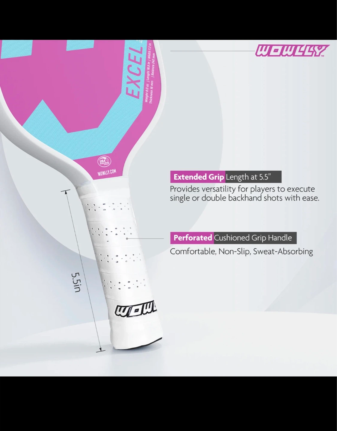 WOWLLY Excel Pickleball Paddle - photo 5